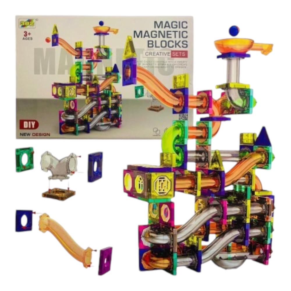 MagniBlocks2™Juego Magnético Bloques Didáctico 234Pcs